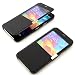 Produktbild Flip Handy Case für das Samsung Galaxy S7 EDGE Tasche Cover Schutz Hülle View Funktion mit Magnetverschluss ScorpioCover schwarz