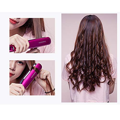JH Straight Hair Straightener Dual-purpose Advanced Ceramic Straightening Machine 4 Speeds 30s Preheating Color PURPLE reviews JH Straight Hair Straightener Dual-purpose Advanced Ceramic Straightening Machine 4 Speeds 30s Preheating Color PURPLE