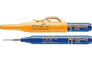 Pica Lyra 150/41 - Marker per Profondità, Punta Fine, Colore Blu, 1 pezzo