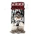 Produktbild Junjie Nenu Weinflasche Cover Taschen Dekor Home Party Weihnachten Elch Claus Kleidung Weihnachten Bottle Cover Decoration Größe: 30x13cm
