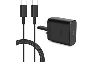 45W Super Fast Charger for Samsung,Gcstnn USB C Plug for Galaxy S24 Ultra/S24+/S24/S23 Ultra/S23/S22/S21/A15,A55,Z Fold 6,Z Flip 6,Tab S9,Google Pixel 9,PPS Fsat Charger 2.0 with 6.6ft 5A Type-C Cable