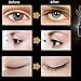 LuckyFine 2Pcs/Set Makeup Eyelash Long Curling Fiber 3D Mascara Eye Lashes Extension Black