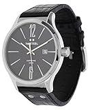 TW Steel Unisex-Armbanduhr Slim Line Analog Quarz Leder TW-1300