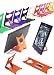 Produktbild iClip® Ständer Halter, für Kindle, 7" 8" Tablet, Mini iPad, e-Reader, Faltbar Halterung Tischständer; Mittle Größe, Orange