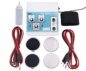 MEDGEARS Mini Tens Physiotherapy Portable Nerve Stimulator Electrotherapy Physiotherapy Machine with One Year Warranty