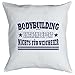 Produktbild Cooles Kissen Bodybuilding - Geschenk Sportler : Bodybuilding Extreme Sport .. - Kissen mit Füllung / weiss