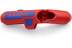 Knipex ErgoStrip Abisolierzange Blau/Rot – 1,3 cm, 8 mm, Kunststoff, Blau/Rot, 13,5 cm, 74 g