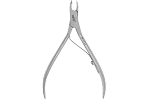 aashta® tronchesine cuticole tronchesina per tagliare le pellicine, uso professionale e anche domestico (fai da te) misura molto comoda e classica lunghezza di 10cm e punta di 5mm.