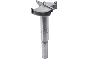 JAVOUKA Forstner Drill Bits, Tungsten Steel Woodworking Hole Saw Set, Wood Cutter Auger Opener Round Shank Drilling Cutting Tool (38MM)