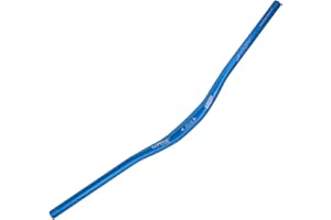 MHUI Guidon 720/780 MM Guidon VTT Guidon 31.8MM Très Grands Vélos Guidons pour La Descente du Vélo de Course,Bleu,780mm