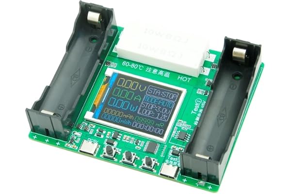 DollaTek 18650 LCD display batterikapacitet testare modul port testare typ-C