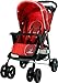 Produktbild Caretero Monaco Kinderwagen Buggy Babywagen Reisebuggy Red