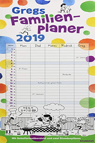 Gregs Familienplaner 2019 (Gregs Tagebuch)
