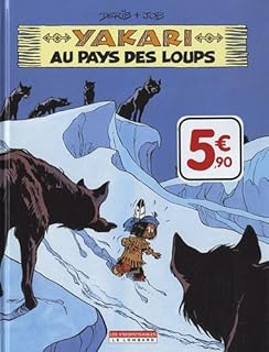 jaquette livre Yakari T8 Yakari au pays des loups