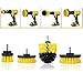 Produktbild FOXTSPORT 4 Pcs Bohrer Befestigungssatz, 2" 3" 4" 5" Bohrmaschine Reinigungsbürste für Badezimmer, Dusche, Küchenfliesen, Badewanne, Autos und mehr