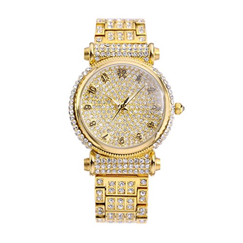 Fashion Wasserdicht Quarz Legierung Strass Armbanduhr Fr Frauen / Mdchen,Gold Fashion Wasserdicht Quarz Legierung Strass Armbanduhr Fr Frauen / Mdchen,Gold