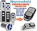 Produktbild Normstahl EA433 2KM, EA433 2KS, EA433 4KS, RCU433-2K, RCU433-4K, N002800 Kompatible Fernbedienung, 4 Kanäle, 433,92 MHz, Rolling-Code-Ersatz, hochwertiger Sender