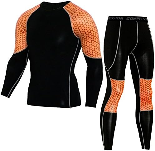 Zhizhen Men's Cycling Clothing Set Sportswear Suit Bicycle Bike Spring Autumn Outdoor Long Sleeve Jersey + Pants Breathable Quick-Dry