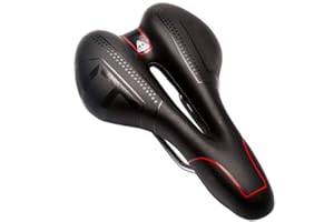 VOTUKU Selle VTT, Gel Selle de Vélo Confortable, Selle VTT Confort Homme Siège de Vélo Ergonomique pour Homme Femme VTT/Vélo de Route/Vélos de Ville/Vélo de Course