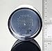 Empty Clear Foundation Make-up Powder Puff Box Case Container with Powder Puff Sifter and Black Screw Lip (20g)
