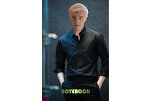 Notebook : Draco Malfoy Notebook Lined Pages Diary, Thankgiving Notebook , School , home and Writing Journal #112