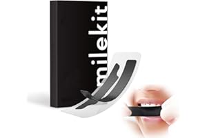 EIHI 28 Bandes Blanchiment Dentaire Strips,Bandes Blanchissantes Douces pour les Dents pour un Sourire Radieux,Bande Blanchiment Dentaire,Sans Sensibilité,Teeth Whitening Strips,Charbon de bambou