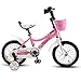 Produktbild Kinderfahrrad, Kinderfahrrad, 3-10 jähriges Mädchen-Radfahren, Rosa ( Size : 18 inch )