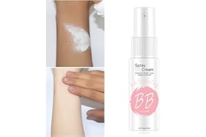 BT BEAUTY Whitening Spray BB Cream Foundation Base Moisturizing Concealer Makeup Portable, Moisturizing Cream Body Cream Face Cream Whitening Cream, Full Coverage Concealer for Face Body Dark Skin Bleaching