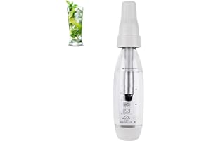 Ourine Portable Soda Maker Sparkling Water Maker Soda Machine Maker Handle Bubble Soda Machine Soda Cream Bottle Dispenser for DIY Drinks 1000ML