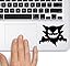 Produktbild Alpollo Haunter Pokemon TRACKPAD Sticker Aufkleber Spectrum (Schwarz)