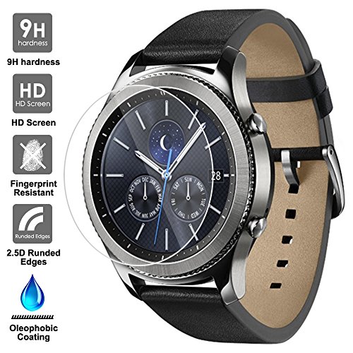 Protectores de Pantalla para Samsung Gear S3 Frontier Classic AFUNTA 3 Paquetes Vidrio Templado Pel cula Anti - ara azos Escudo de Alta Definici n para Smartwatch reviews Protectores de Pantalla para Samsung Gear S3 Frontier Classic AFUNTA 3 Paquetes Vidrio Templado Pel cula Anti - ara azos Escudo de Alta Definici n para Smartwatch