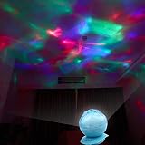 Ozean dynamischen Schlaf Nachtlicht-Lampen-Ozean-Wellen-Lampe mit Musik für Schlafzimmer Wohnzimmer Badezimmer Babyzimmer Kinderzimmer - 3
