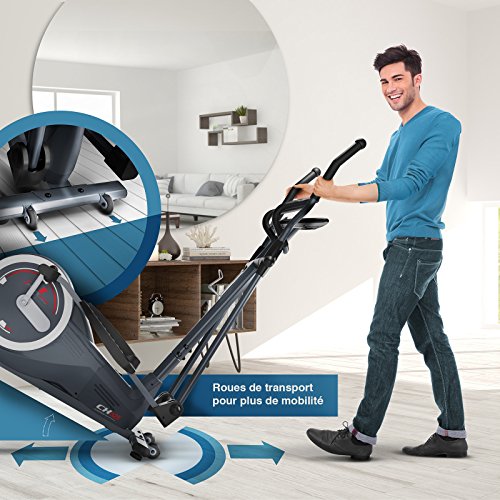 Sportstech Vélo elliptique CX625 ergomètre Compatible avec Application Smartphone, Poids d'inertie de 24 KG, 22 programmes de Fitness, HRC + Porte-Tablette Sportstech Vélo elliptique CX625 ergomètre Compatible avec Application Smartphone, Poids d'inertie de 24 KG, 22 programmes de Fitness, HRC + Porte-Tablette