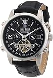 Constantin Durmont Herren-Armbanduhr Calendar Analog Automatik CD-CALE-AT-LT-STST-BK