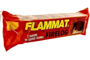 Opiros Promo Box Tronchetti Accendifuoco Per Camino Stufa Tronchetto Accendi Fuoco Firelog Ecologico Kg. 1,1 Durata 2 Ore (Tronchetti pz.10)