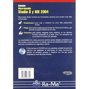 Domine Macromedia Studio. Versiones 8 y MX 2004