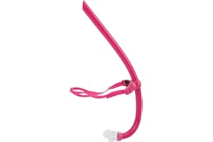 Deror Snorkel da Nuoto, boccaglio Montato frontalmente con Silicone, boccaglio per l'allenamento del respiro