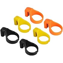 BYFRI 3 Stück Fadenabschneider-Ring – Aus Kunststoff, Für Nähen & Sticken, Einfache Handhabung