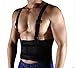 Produktbild JYR Männer und Frauen Taille Trimmer Gürtel Gewichtsverlust und Taille Schutz Gürtel für Fitness und Bodyshaper - Schwarz - XXL