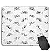 Produktbild Vintage Tandem Bicycle Two Seat Bike Pattern Computers Thick Keyboard Non-Slip Rubber Base Mouse pad Mat 7 X 8.6 inch