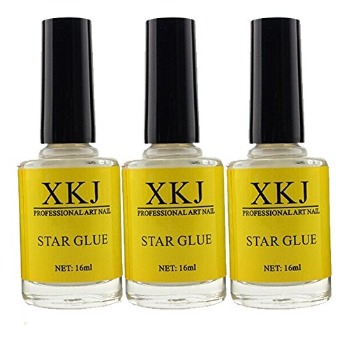 3X Nail Art Decoration Glue For Foil Sticker Transfer Tips Adhesive 16ml CODE: 1001Ax3