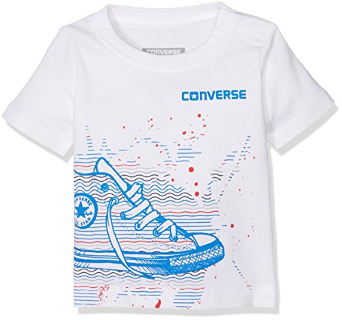 Converse Baby-Jungen T-Shirt Sneaker Splatter Tee