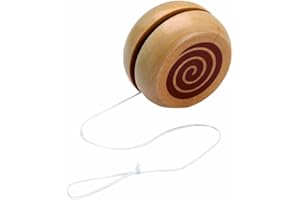 Cayro - Yoyó - + 8 Años - Modelo Tradicional de Madera - Juego Clásico de Mesa - Ideal para Niños y Adultos - Caja Retro y 1 Bolsa de Tela - 1 Jugador