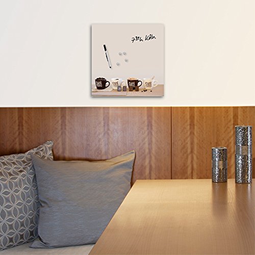 Eurographics MB-BA1109 Memo Board Coffee Family, 30 x 30 cm - 2