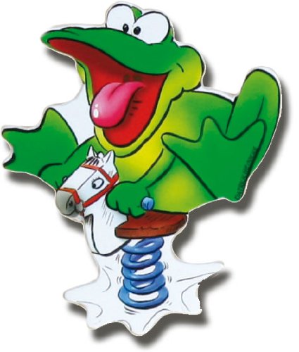 Magnettafel Frosch – Lauschige Design Metall Magnetpinnwand 60×40 cm – Memoboard Pinnwand mit Motiv: Natur & Tiere Froschteich – inkl. 8 Magnete Frösche für Magnetwand – Original GUMA Magneticum® - 8