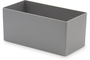 1a-TopStore 10 st. Insatslådor insatslådor sorteringslådor, 32 storlekar, 5 färger (grå, 198 x 99 x 90 mm)