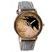 Produktbild Sannysis Retro Clock Pferde Cowboy-Leder-Quarz-Uhr