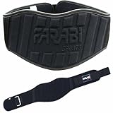 Farabi Weight lifting power lifting back support belt weight lifting belt men weight lifting belt women weightlifting belt lever Gym Belt weight lifting belt (Black, S)
