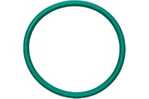 JJOIAS Joint Torique en Caoutchouc Fluoré, 150mm OD, 138mm ID, 6mm Largeur, FKM Joint Étanchéité pour Machines Plomberie, Vert, 1 Pièces