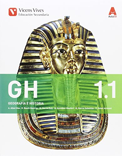 GH 1 (1112)+ PAIS VASCO SEPARATA (AULA 3D): GH 1 País Vasco Libro 1,2 Y Separata Geografía E Historia Aula 3D: 00